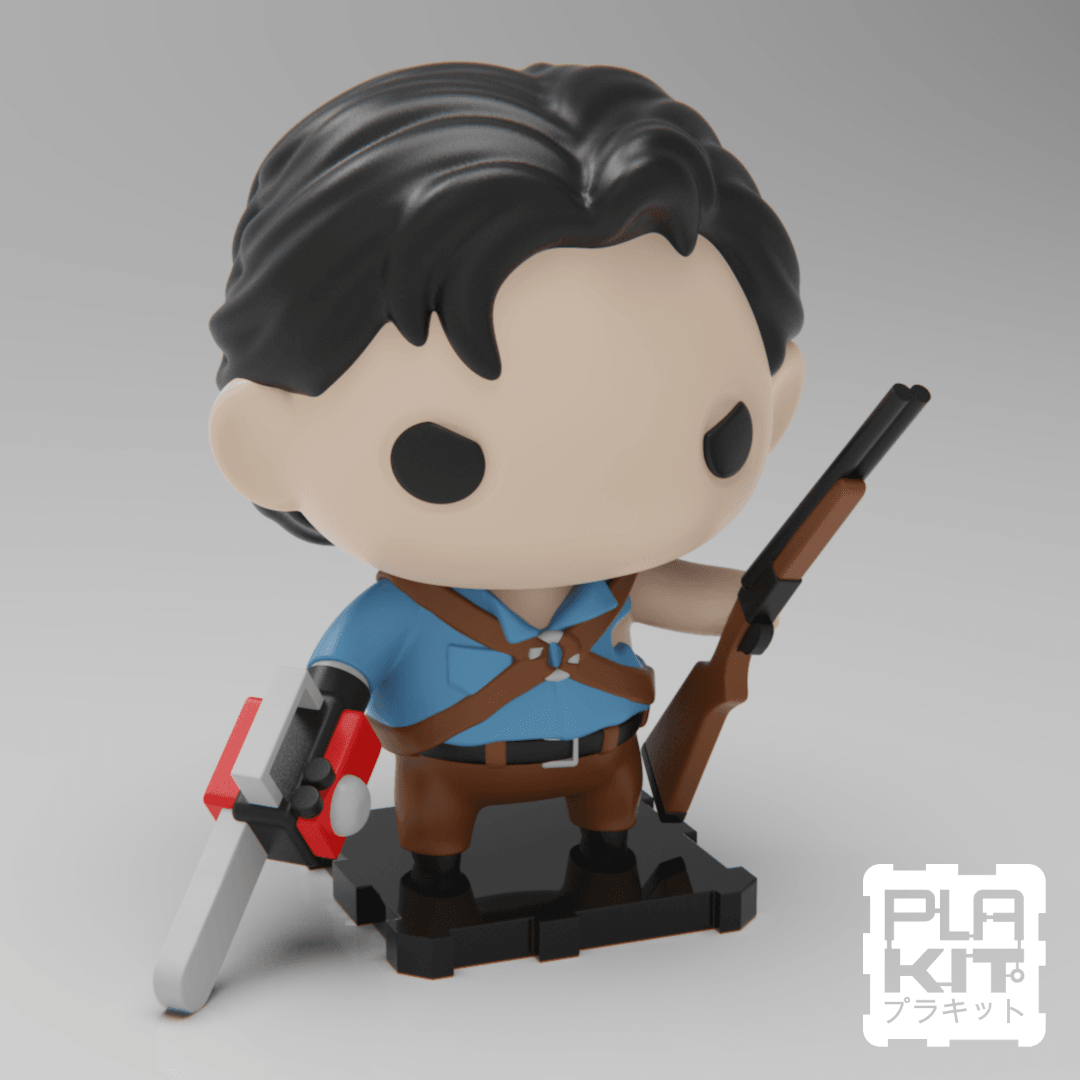 Free STL file Evil Dead ASH 😵・3D printable object to download・Cults
